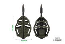 Zfish Sada Method Feeder Spider Large Set + Formička (2)