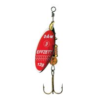Effzett Třpytka Predator Spinner 17g Velikost 4 Red-Glitter