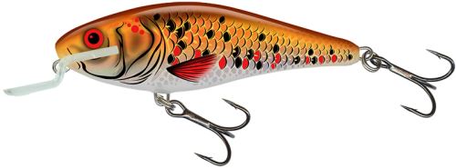 Salmo Wobler Executor Shallow Runner 12cm 33g Holographic Golden Back