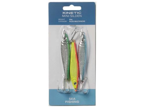 Kinetic Nástraha Mini Silden 60g Mix 3ks