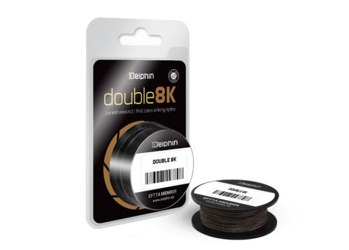 Delphin Šňůrka Hook Line Double 8K Kamufláž 20m