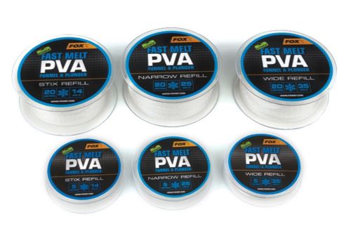 FOX PVA punčocha Refill Slow Melt Narrow 25mm 5m