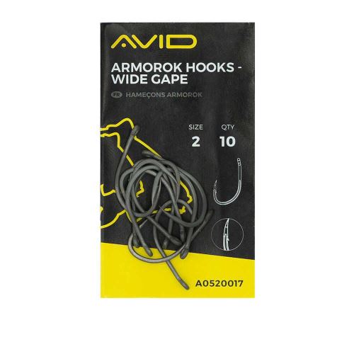 AVID Háček Armorok Wide Gape 10ks