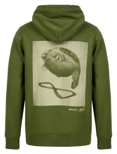 Navitas Mikina Stannart Shadow Hoody Green