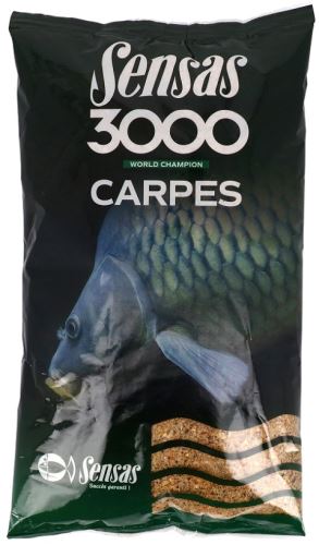 Sensas Vnadící směs 3000 Carpes (Kapr) 1kg