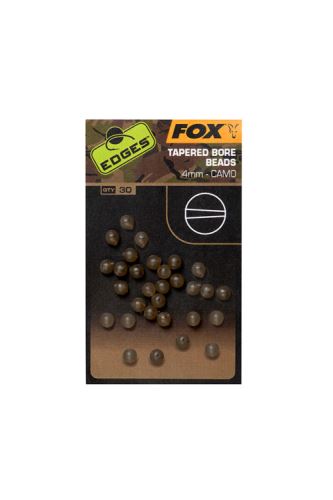 FOX Korálek Tapered Bore Bead Camo 4mm 30ks