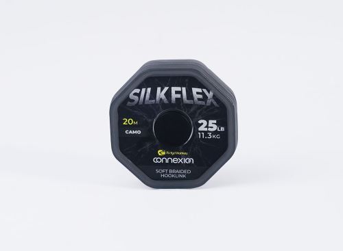 RidgeMonkey Šňůrka Connexion SilkFlex Soft Braid 20m 25lb