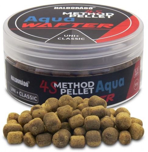 Haldorádó Pelety 4S Method Pellet Aqua Wafters 30g 6+8mm