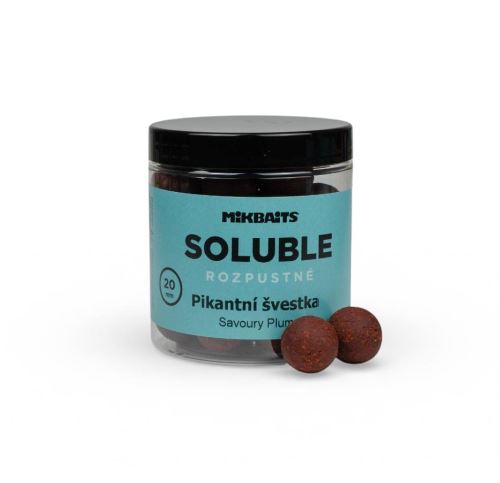 Mikbaits Rozpustné boilies Pikantní švestka 250ml