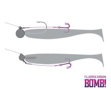 Delphin Návazec BOMB! Twisto Rigs Fluorocarbon (1)