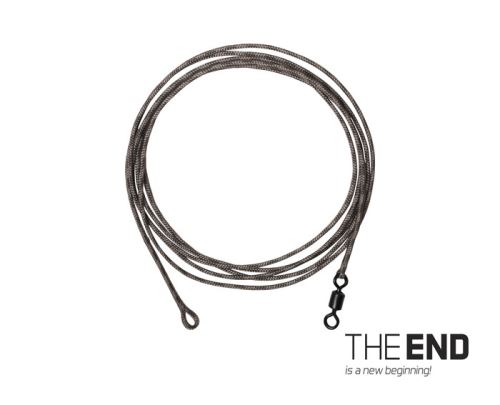 Delphin Návazec The End Leadcore + Swivel 1m 3ks