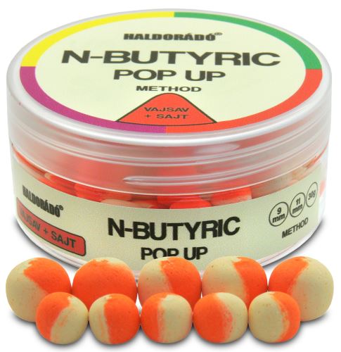 Haldorádó Pop-Up N-Butyric Method 30g 9+11mm