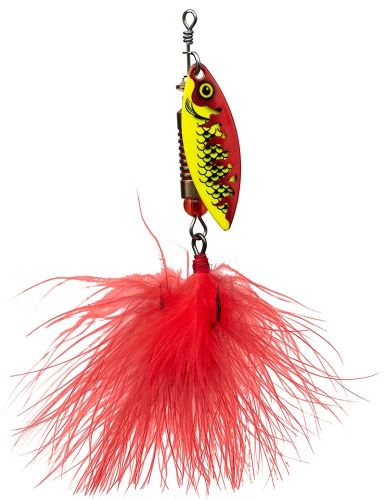 FOX Rage Třpytka Spinner UV Hot Perch Velikost 6 26g