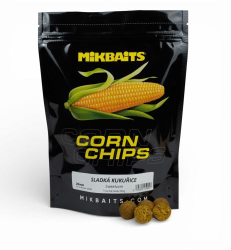 Mikbaits Boilies Corn Chips Sladká kukuřice 300g