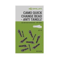 KORUM Korálek Camo Quick Change Bead Anti Tangle 8ks
