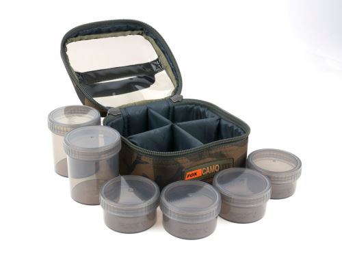 FOX Pouzdro Camolite Glug Pot Case + 6 Glug Pots