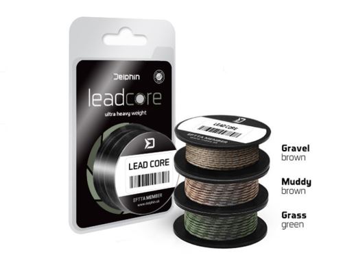 Delphin Šňůrka Leadcore Zelená Grass 5m 45lbs