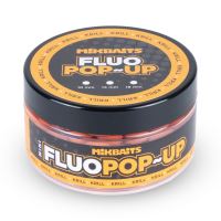 Mikbaits Mini Plovoucí fluo boilies Krill 100ml 10mm