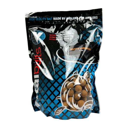 Vitalbaits Boilies Nutty Crunch 1kg