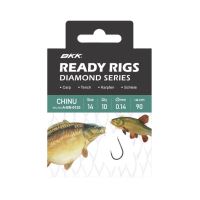 BKK Návazec Ready Rig Diamond Chinu BN Velikost 10 0,16mm 70cm 10ks