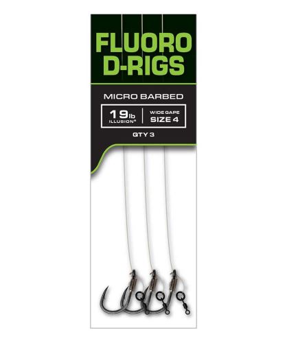 FOX Návazec Carp Ready Rigs Fluoro D-Rig 3ks