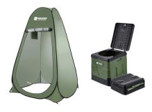 Holdcarp Set přenosného záchodu a hygienického stanu Portable Toi BIG + Toilet &amp; Shower Tent