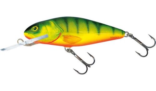 Salmo Wobler Perch Deep Runner 8cm 14g Hot Perch