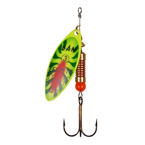 Effzett Třpytka Predator Spinner 17g Velikost 4 Fire Shark