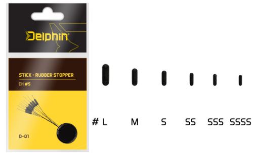 Delphin Stoper Stick Rubber Stopper Velikost L