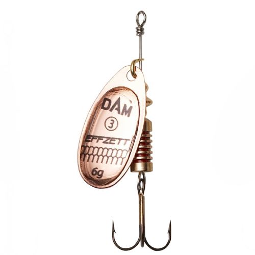 Effzett Třpytka Standard Spinner 6g Velikost 3 Copper