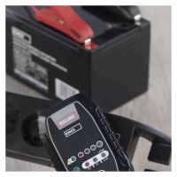 EMOS Nabíječka autobaterií a olověných akumulátorů 6/12V 0,8A (9)