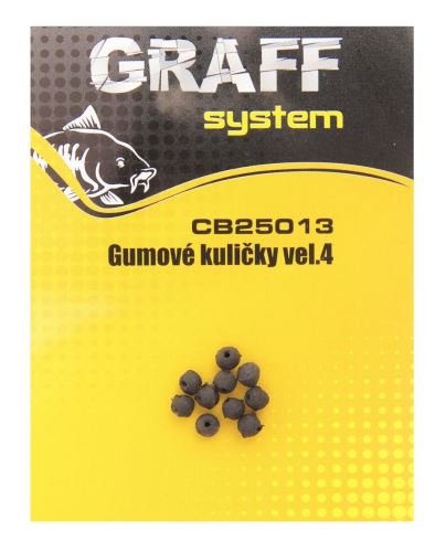 Graff Gumové kuličky Velikost 4 10ks