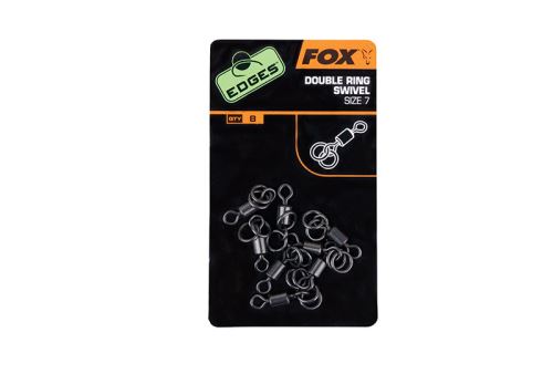 FOX Obratlík Double Ring Swivel Velikost 7 8ks