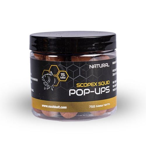 Nash Pop-Up Scopex Squid Natural 75g