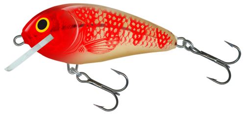 Salmo Wobler Butcher Floating 5cm 5g Golden Red Head