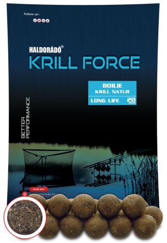 Haldorádó Boilies Krill Force Long Life 700g 20mm