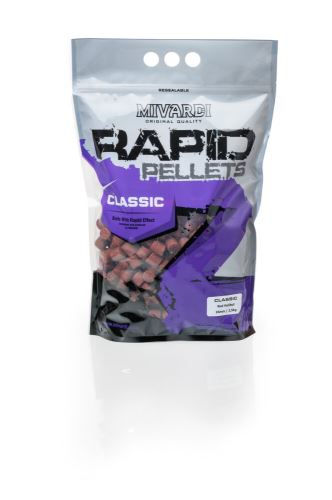 Mivardi Pelety Rapid Classic Red Halibut 2,5kg 16mm