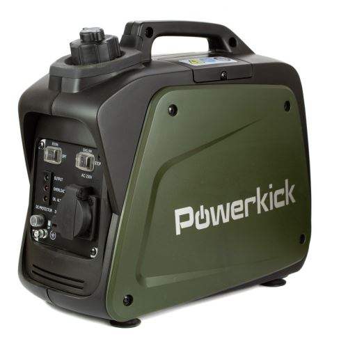 Powerkick Elektrocentrála Generator 800 + 1l oleje