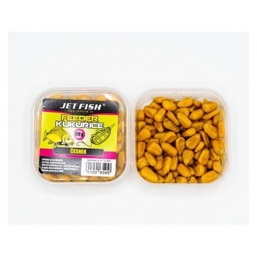 Jet Fish Feeder kukuřice Česnek 60g