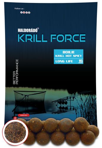 Haldorádó Boilies Krill Force Long Life 700g 16mm