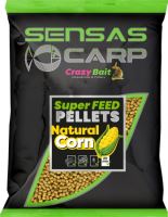 Sensas Pelety Super Feed Natural Corn 650g