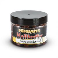Mikbaits Halibutky v dipu Česnek 150ml 8mm