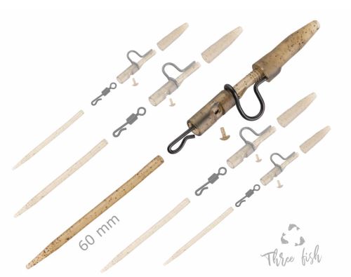 Zfish Závěska Heavy Duty Clip Complete Pin Set 5ks