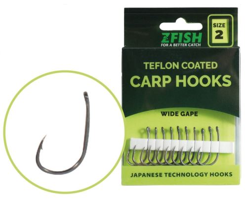 Zfish Háček Teflon Hooks Wide Gape