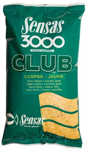 Sensas Vnadící směs 3000 Club Carpes Jaune (Kapr-žlutá) 2,5kg