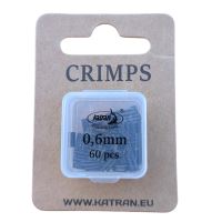 Katran Krimpovací svorky Crimps 0,70mm 50ks + 10ks zdarma