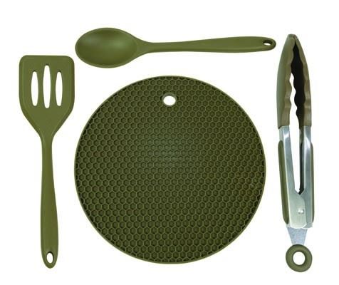 Trakker Sada nádobí Armolife Silicone Utensil Set