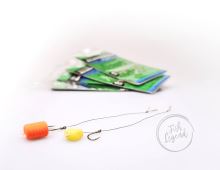 Zfish Návazec Method Feeder Rig Quick Stop Braid 5ks (1)