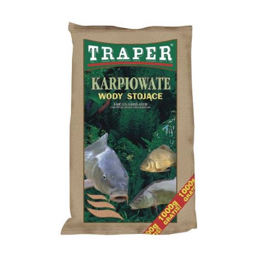 Traper Vnadící směs Kapr na netekoucí vodu 5kg