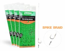 Zfish Návazec Method Feeder Rig Spike Braid Velikost 14 5ks
